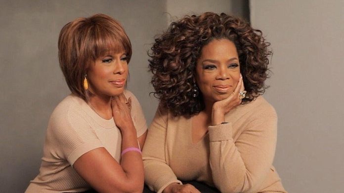 Gayle King e Oprah Winfrey. (Foto: Repodução)