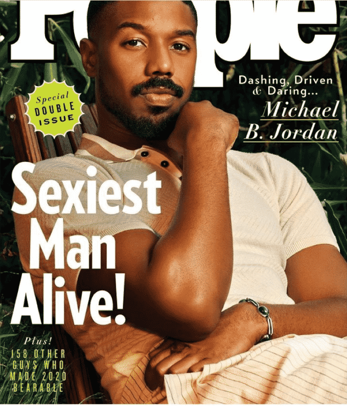 Michael B. Jordan é oficialmente o homem mais sexy do mundo!  B. Jordan na capa da revista People