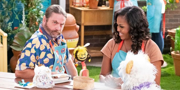 Michelle Obama e Netflix lançarão a série Waffles + Mochi. (Foto: Reprodução)