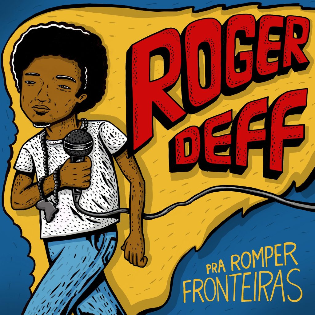 Capa do álbum "Pra Romper Fronteiras