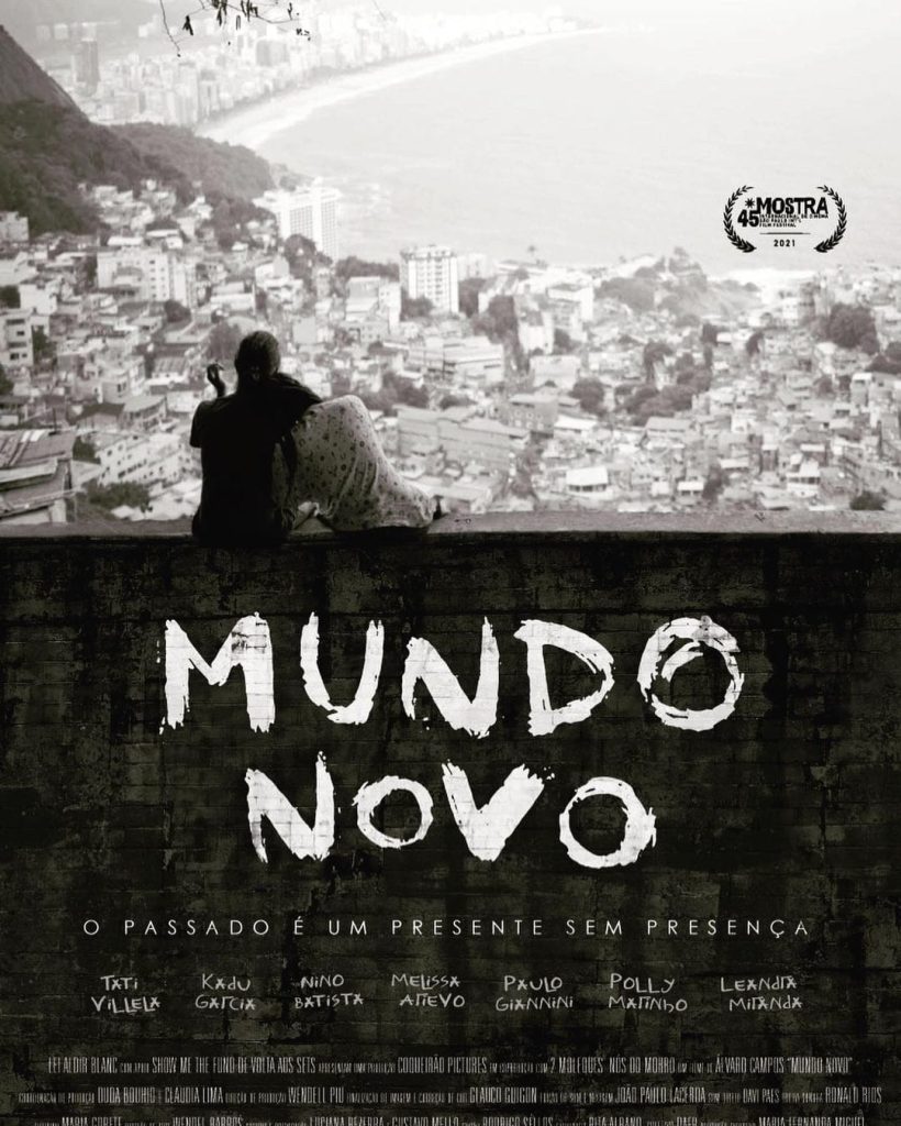 Capa do filme "Mundo Novo" protagonizado por Tati Villela