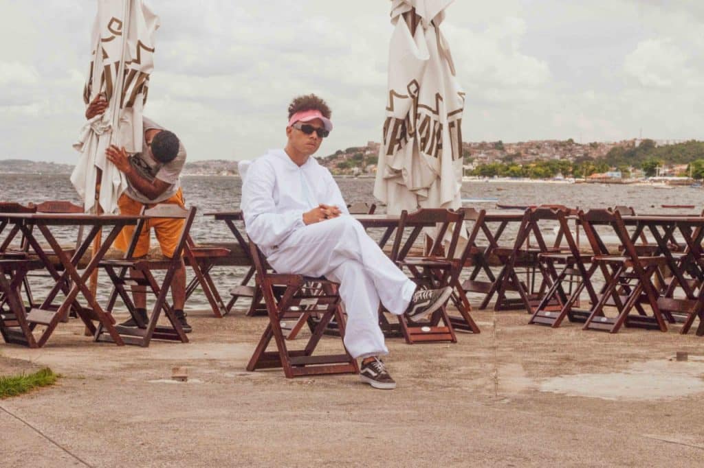Rei Lacoste  para o clipe do single "Bicho de Sete Cabeças" | Foto: Divulgação