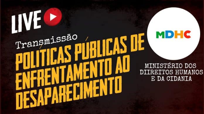 Seminário de Políticas Públicas para Enfrentamento ao Desaparecimento de crianças e adolescentes.