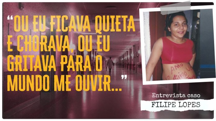 "OU EU FICAVA QUIETA E CHORAVA, OU EU GRITAVA PARA O MUNDO ME OUVIR..." - CASO FILIPE LOPES #id #axn